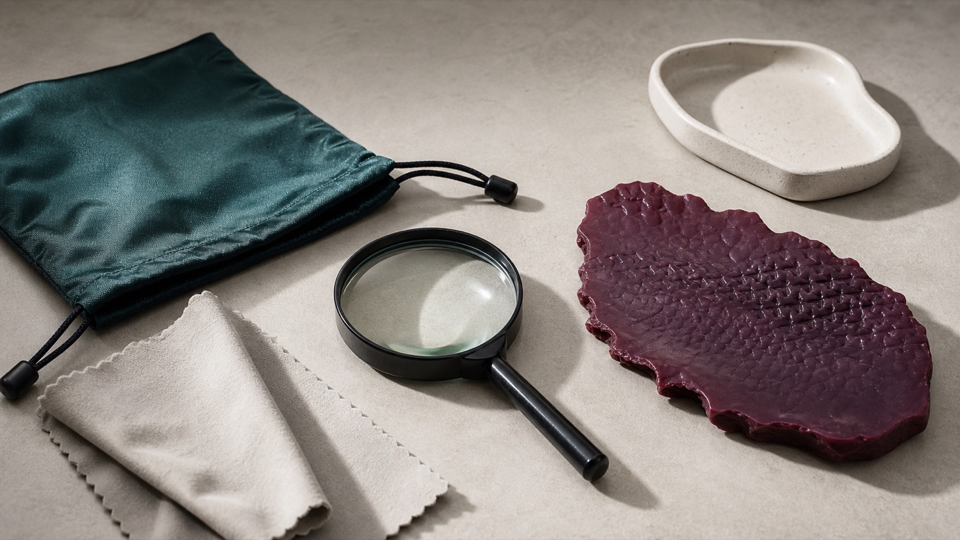 Inspection and maintenance still life for replacing a silicone sleeve